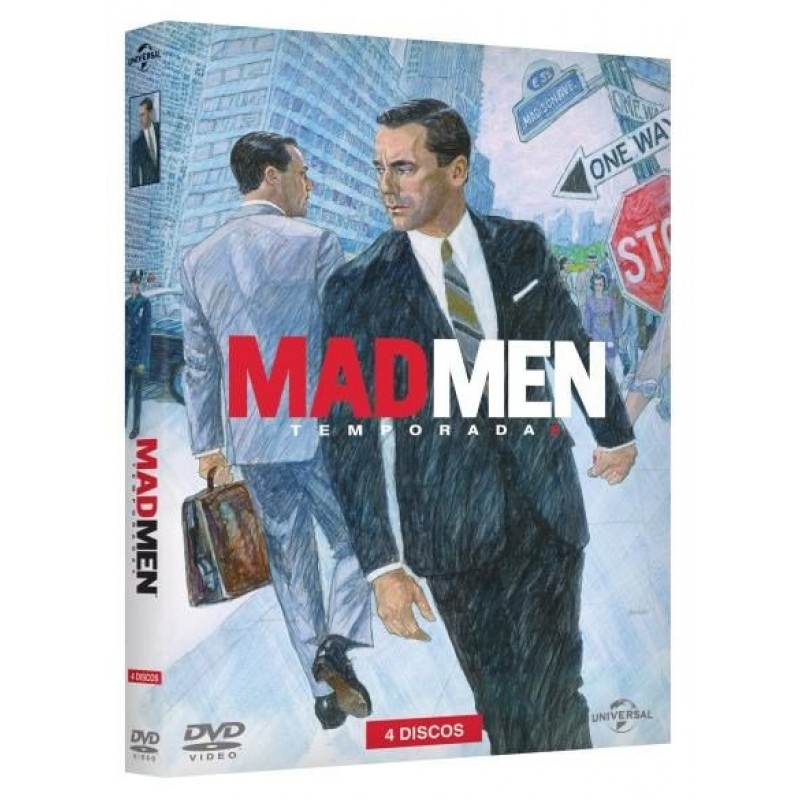 MAD MEN シーズン4 DVD レンタル版 全6巻 Box Mad Men - Temporada 6 (4 DVD's)